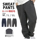 スウェットパンツ 裏起毛 メンズ ストレートパンツ ルームパンツ 前ファスナー付き 無地 M L LL