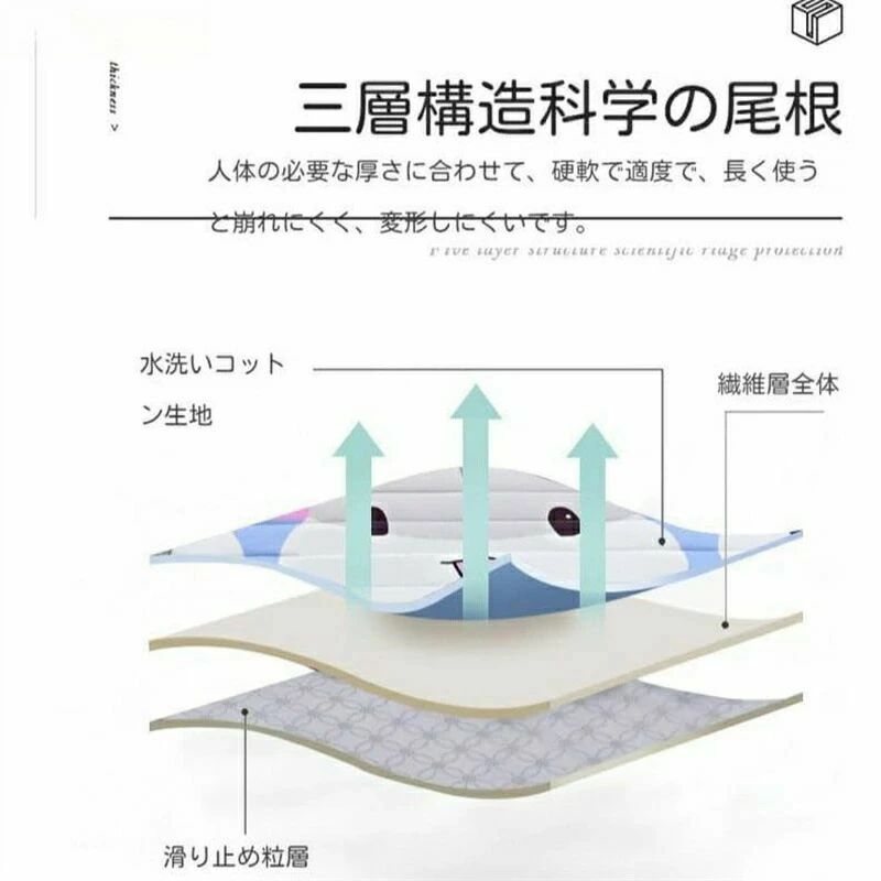 タイムシー楽天市場店のマットレス ベットマット 敷布団 シングル 高反発 高密度 厚み5cm マットレス 3層高反発 凸凹加工 ベッドマット 折りたたみマット 敷き布団 一体型 体圧分散｜アングル3