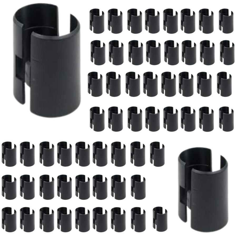 Rakuten - メタルラック スリーブ パーツ ポール径13mm/19mm/25mm 120個入り スチールラック 棚板 固定部品 オフィス 家庭用 業務用 新築祝い 引越し祝い プレゼント ギフ