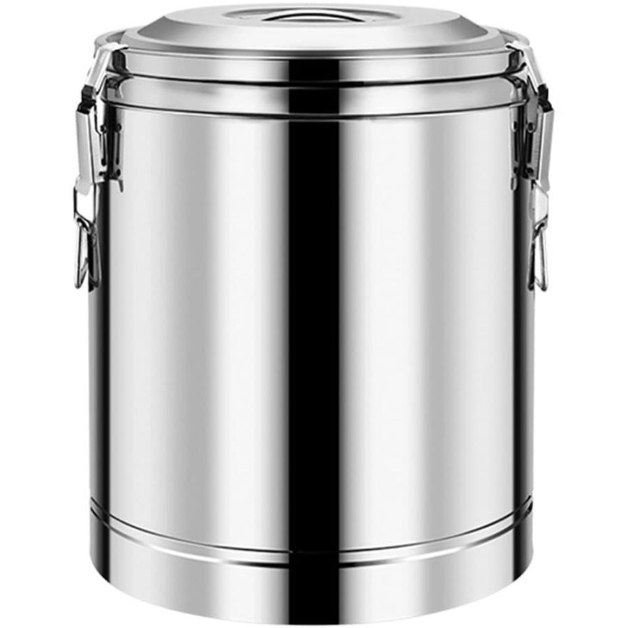 Rakuten - 保温ポット業務用 保温卓上ポット断熱バレル ホット?コールド二重絶縁 ミルクティー保温バケツ蓋付き 折りたたみ式三脚付き 大容量 ジュース ミルク ミルクティ