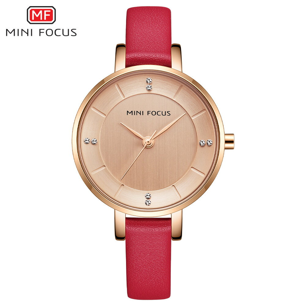 TIMESMILEのMINIFOCUS レディース 腕時計 日本製ムーブメント 0255L ミニフォーカス｜アングル2