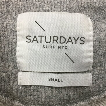 ■Saturdays NYC/サタデーズ ニューヨークシティ■スウェットプルオーバーパーカー【和泉中央店】【中古】ロゴ/刺繍/パーカ/メンズ/181123