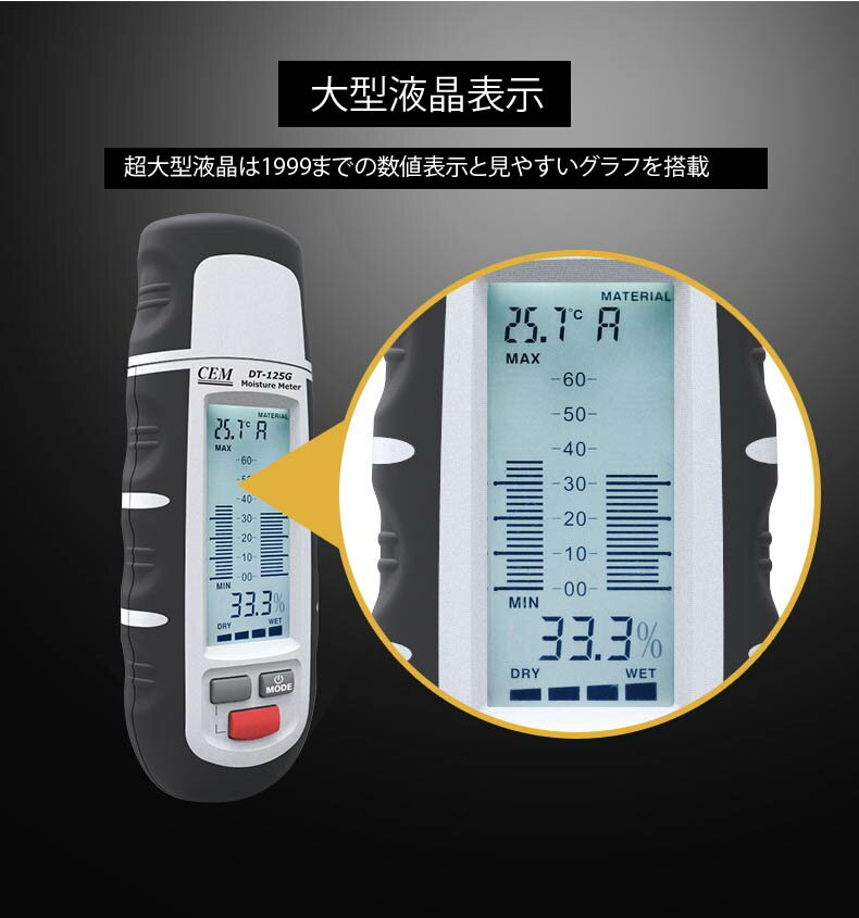 ��ʬ�� ��CEM DT-125G�ۺ�����ʬ�� LCD�ǥ����ץ쥤 ¿�ͤʥץ����� ���ۺ���¬�� ��ư�Ÿ����յ�ǽ �ں�¬�� ������ ��ǽŪ �ǡ���ʬ�� ����¬���ϰ�