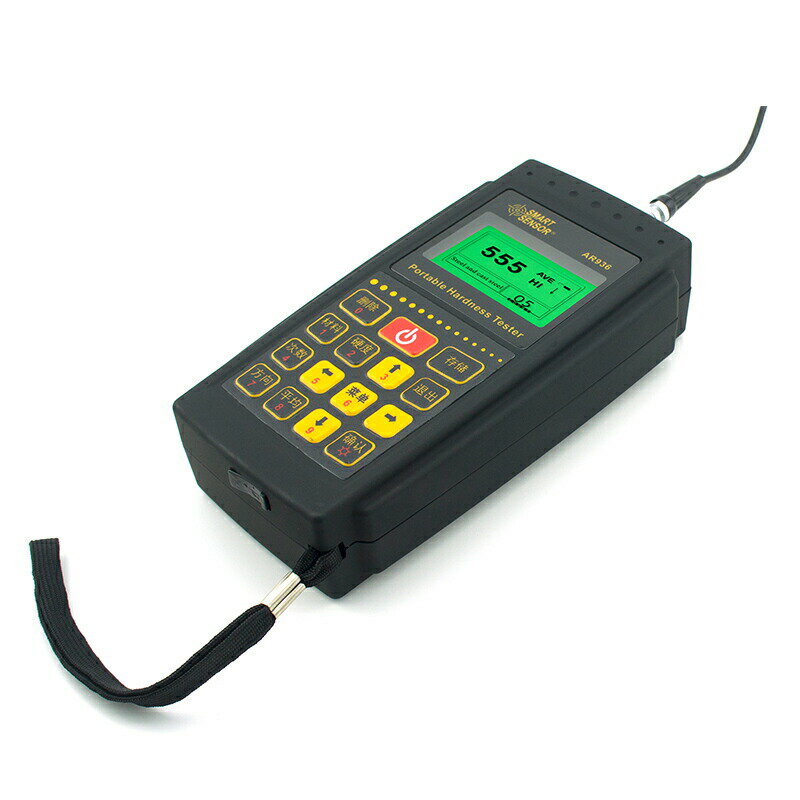 【正規輸入品】 デジタル硬度計 【SMART SENSOR AR936】単位変換表示可能 部品検査 金属材料識別 硬度テスト オートパワーオフ機能 バックライト 広範囲測定 上限と下限アラーム機能 データ解析 USBデータ接続 一年保証 送料無料