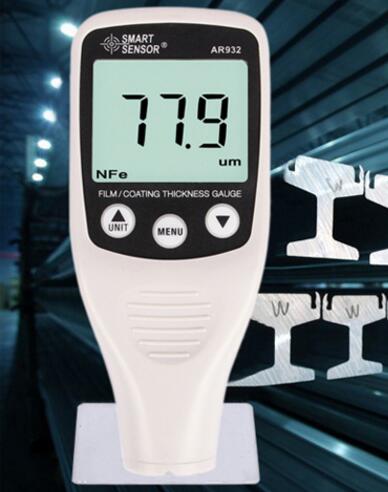 【正規輸入品】 膜厚計 【SMART SENSOR　AR932】最大値/最小値/平均値/差値計測 データ分析 バックライトディスプレイ ゼロ校正/2点校正/基本補正 警報ブザー データストレージとリコール シングル/コンティニュアス/スタンダード偏差測定