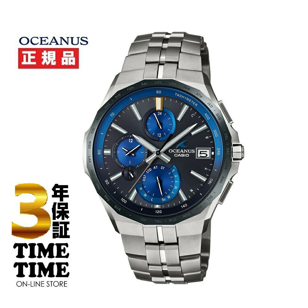 CASIO  OCEANUS ʥ OCW-S5000E-1AJF ڰ¿3ǯݾڡ