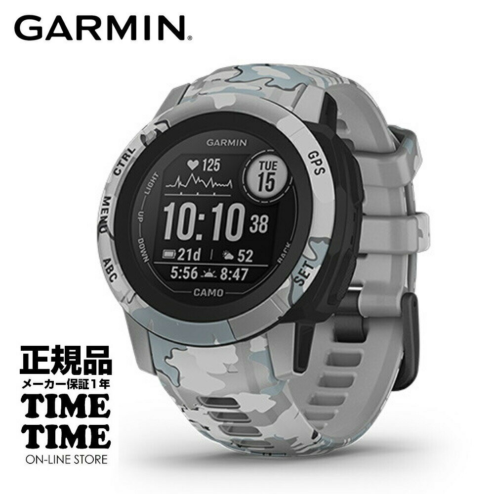 GARMIN ガーミン Instinct 2S インスティンクト2S Camo Edition Mist Camo 010-02563-43 【安心のメーカー1年保証】 血中酸素トラッキング Suica対応