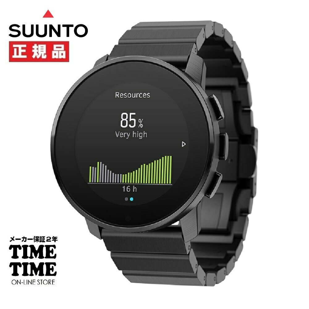 SUUNTO スント SUUNTO 9 PEAK スント9 ピーク FULL TITANIUM BLACK SS050759000 【安心のメーカー2年保証】安心の正規品