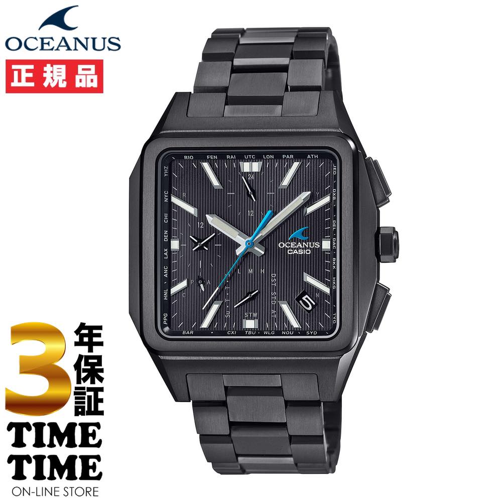 ں2,000OFFݥȥ꡼ǥݥȺ46ܡ5/24ȯ䡪CASIO  OCEANUS ʥ CLASSIC LINE 顼  ѷ ֥å OCW-T5000B-1AJF ڰ¿3ǯݾڡ