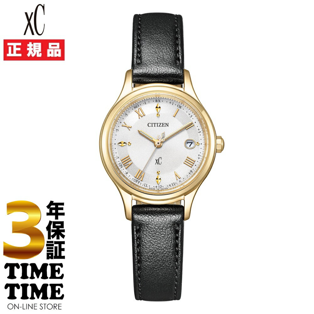 楽天TIMETIME ONLINE STORE＜リングノート付き＞CITIZEN シチズン xC クロスシー hikari collection エコ・ドライブ電波 ゴールド ブラック ES9492-14A 【安心の3年保証】