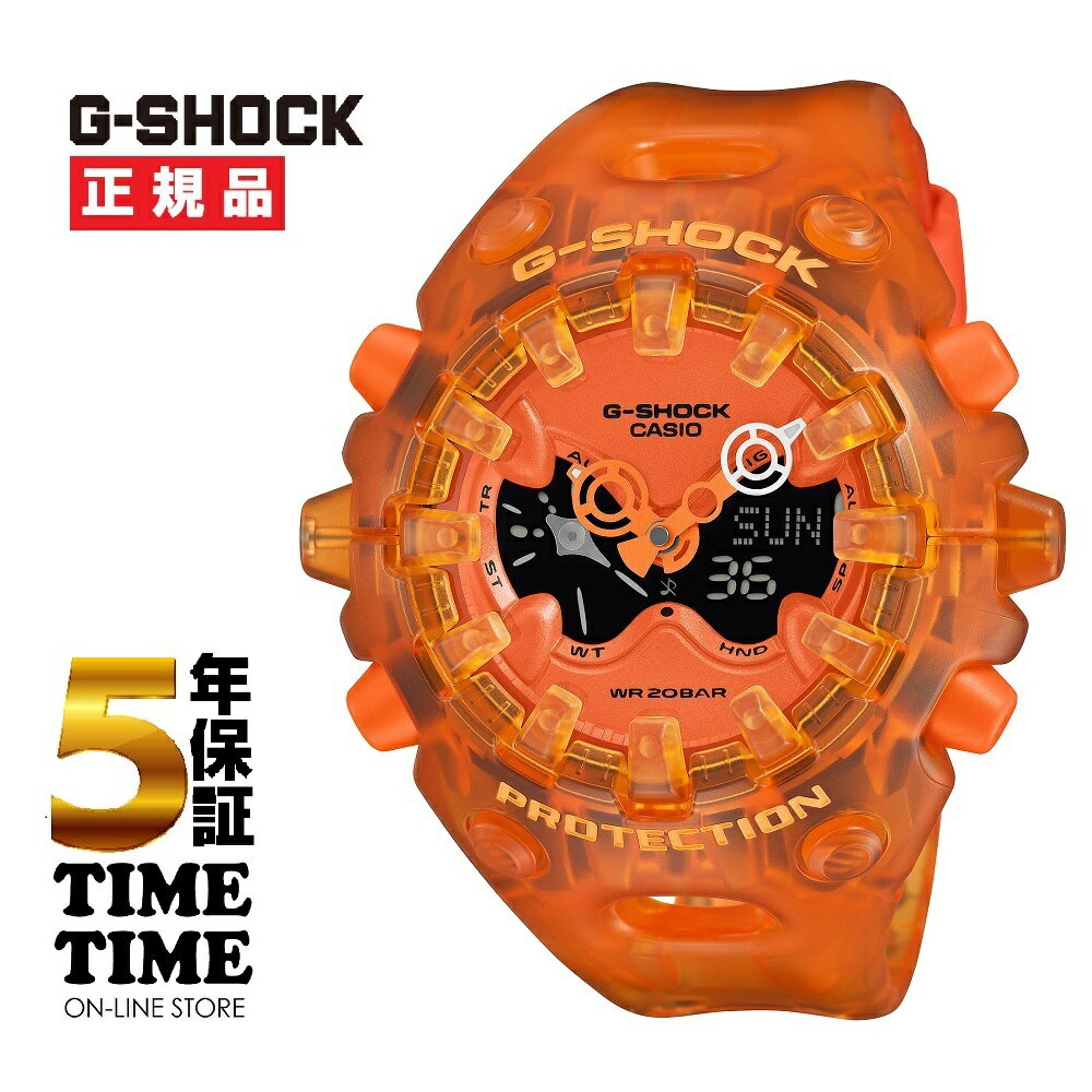 乐天商城 - 【楽天ファッション対象ストア！10％クーポン付】CASIO カシオ G-SHOCK Gショック スケルトン 大容量電池採用モデル GA-V01SKE-4AJF【安心の5年保証】