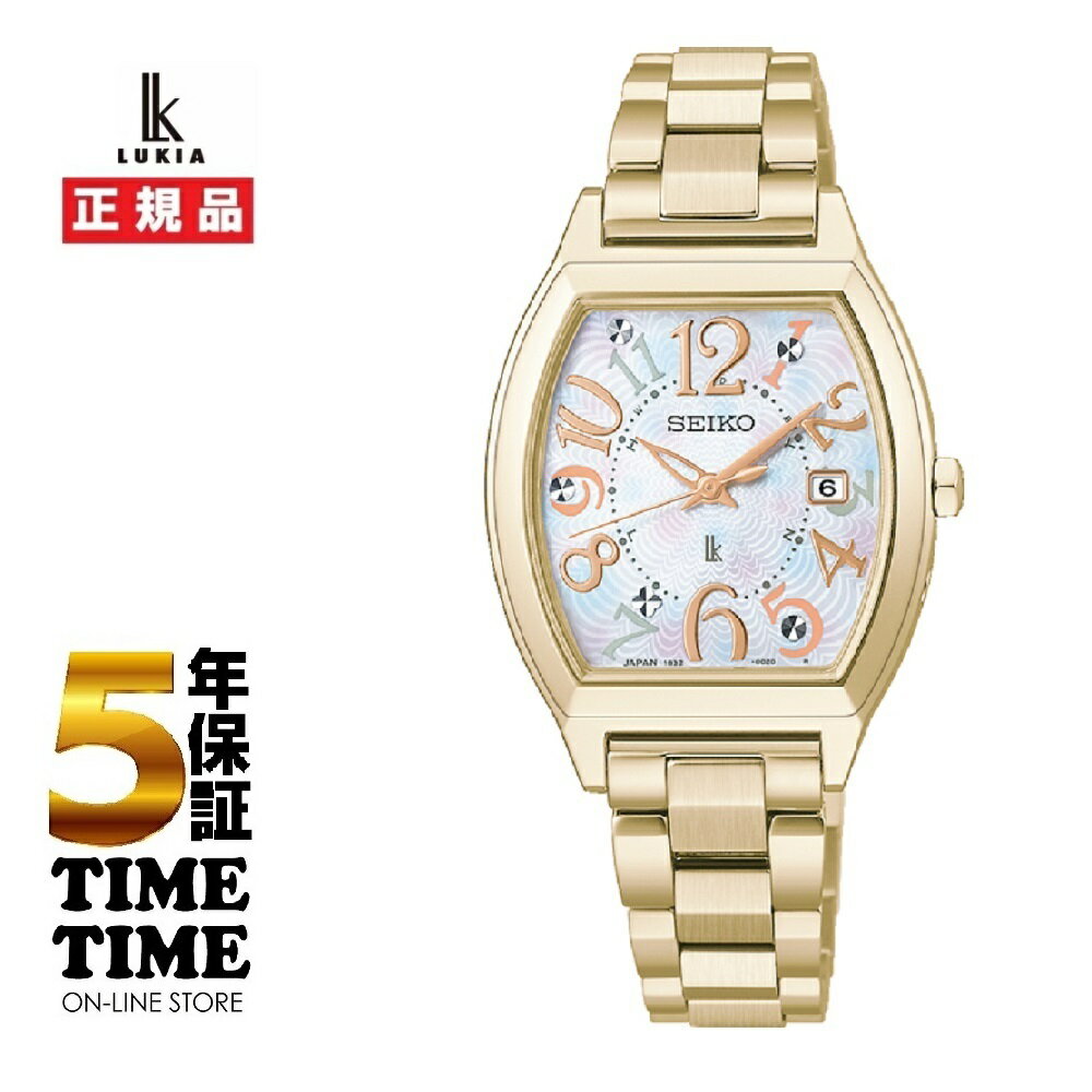 【楽天ファッション対象ストア！10％クーポン付】SEIKO セイコー LUKIA ルキア Happy Collection Made With Liberty Fabric Limited Edition ソーラー電波 SSQW104 限定500本【【安心の5年保証】