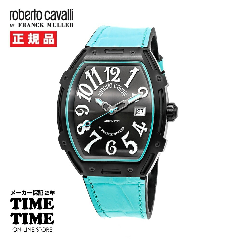 ロベルトカヴァリ バイ フランクミュラー Roberto Cavalli RV1G260L0031 BKIPケース/ブルーラバー PARADISE KING【安心のメーカー2年保証】