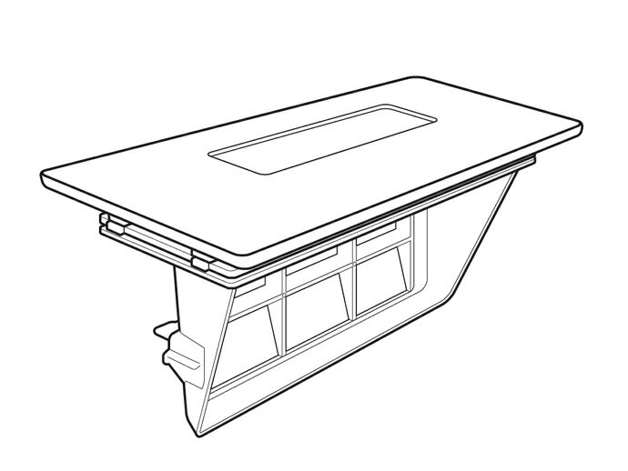 Panasonic 洗濯機　乾燥フィルター　AXW003WA89W0