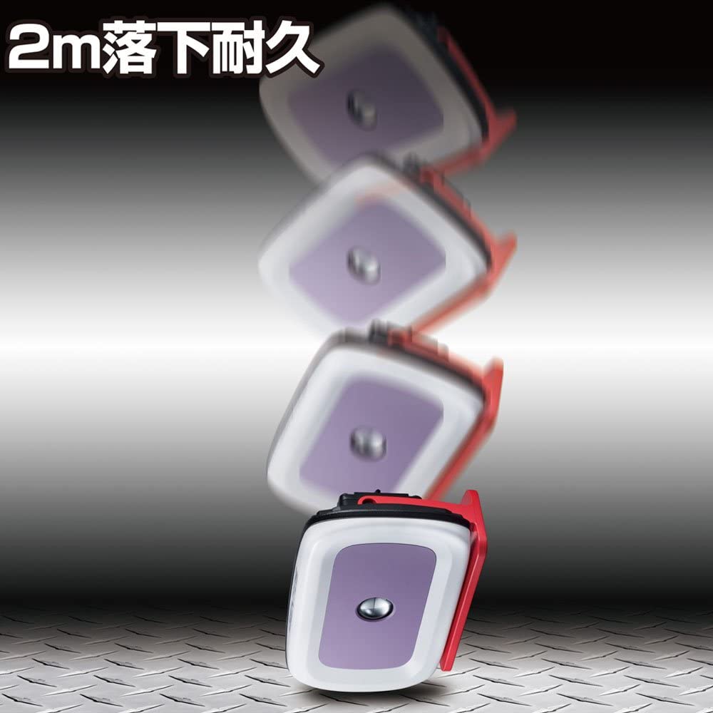 GENTOS(ジェントス) 作業灯 検査灯 投光器 LED UVワークライト 充電式 AC電源兼用 【実用点灯3時間 / 耐塵 / 1m防水】 ガンツ GZ-302UV ANSI規格準拠 tina5750-10004177 ティーナカデンセンター サンプル画像3