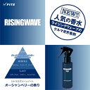 SEIWA/セイワ 車用 消臭 芳香剤 ライジングウェーブ スプレー型フレグランス 100ml フリーオーシャンベリーの香り フリーライトブルー フローラル＆フルーティーな香り スプレータイプ RW12 日本製