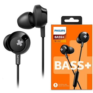 【RSL】 フィリップス PHILIPS 重低音 BASS+ インイヤー 有線 ヘッドホン マイク付き 【ブラック】 ハンズフリー通話 | 12.2mmドライバー | SHE4305BKセール