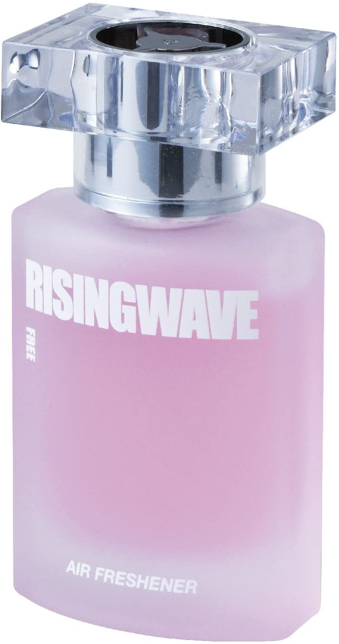 【RSL】 SEIWA/セイワ 車用 芳香剤 ライジングウェーブ リキッドタイプ2 フリーサンセットの香り ピンク リキッドタイプ 60ml RW20 天然成分配合 日本製香料