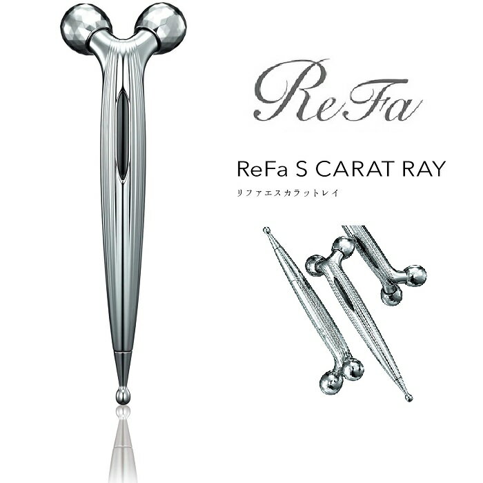 MTG / エムティージー リファ エスカラットレイ ローラー ReFa S CARAT RAY RF-SR2150B プラチナ電子ローラー