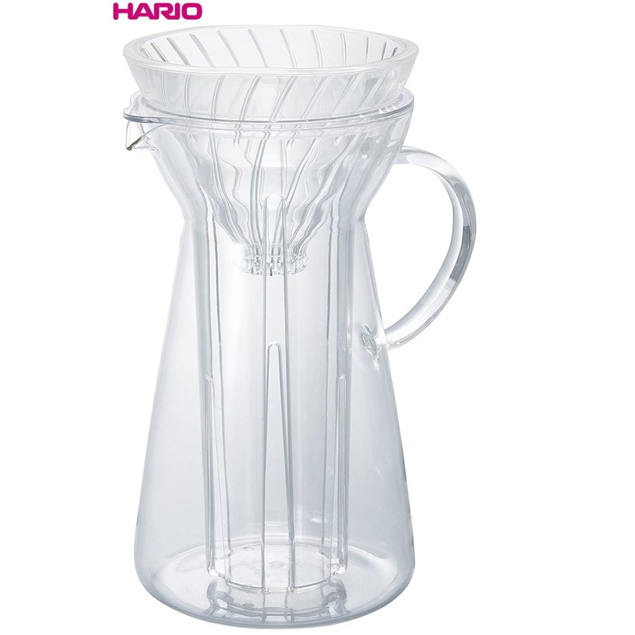 HARIO(ハリオ) マルチ V60 グラス アイスコーヒー メーカー VIG-02T 急冷式アイスコーヒーメーカー 700ml 熱湯対応 食洗機 乾燥機 対応 日本製