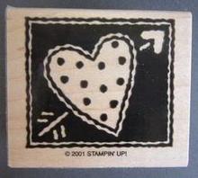 STAMPIN UP　ハート