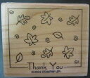 STAMPIN UP@o[X^v@Thank You