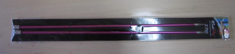 Rakuten - 新品 ニットプロ　編み針　5mm　ZING ジング 2本針 35cm