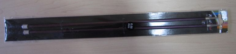 乐天商城 - 新品 ニットプロ　編み針　6mm　ZING ジング 2本針 35cm