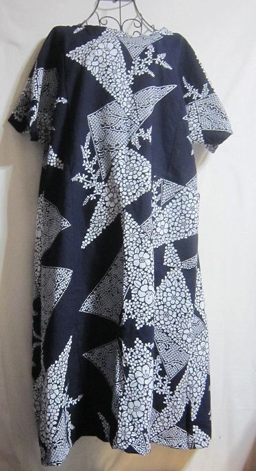 浴衣の反物からリメイク　ロングワンピース　ゆったり楽ちんサイズ　ハンドメイド　手作り