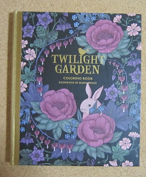 Maria Trolle　TWILITE BARDEN カラーリングブック　スウェーデン製　塗り絵　ぬりえ　大人の塗り絵