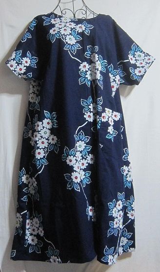 Rakuten - 浴衣の反物からリメイク　ロングワンピース　ゆったり楽ちんサイズ　ハンドメイド　手作り