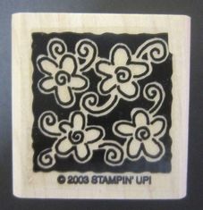 STAMPIN UP ラバースタンプ　お花