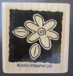 STAMPIN UP ラバースタンプ　お花