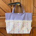 女の子向け ジュニア用 プールバッグ シェル ストライプ(4)