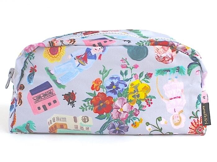 Nathalie Lete(ナタリーレテ)マチ付きポーチ《ハウス》