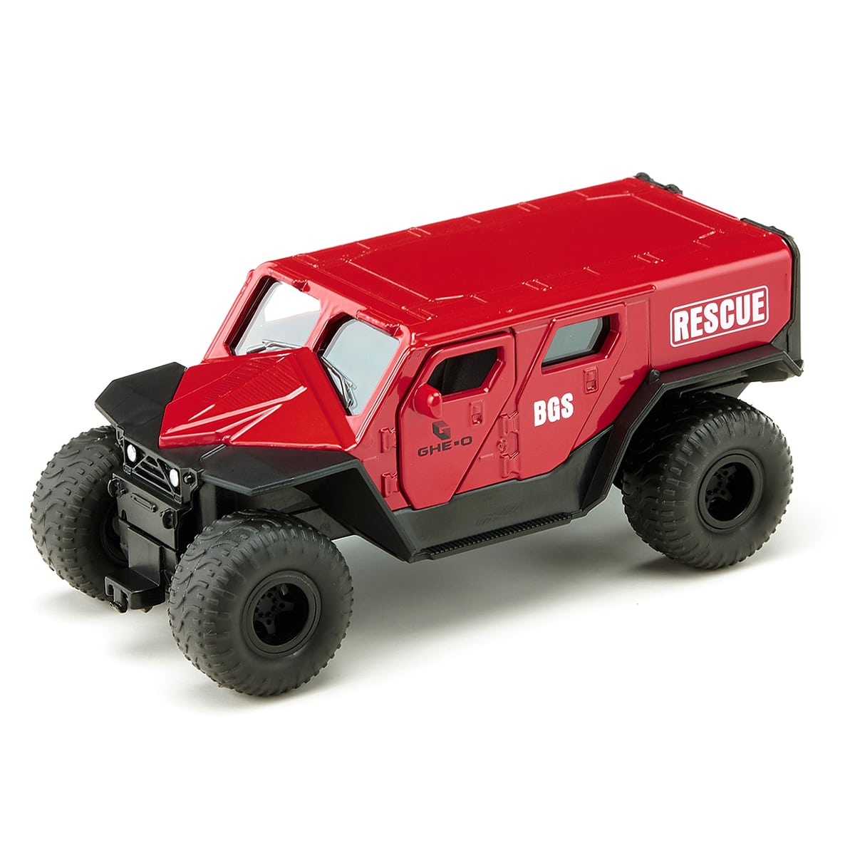 Rakuten - ボーネルンド｜1/50 BorneLund SK2307 GHE-O レスキュー　車両 ミニカー 救助車 緊急車両 模型 オフロード 車両 ミニチュア 災害対応 コレクション ディスプレイ 大人向け　子供向け　 ギフト 人気 高品質