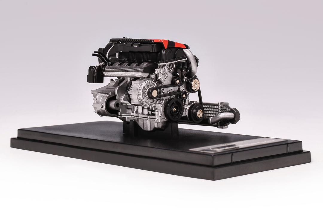 1/18 ホンダ K 20C エンジン（Civic Type R FL5） M90116 MOTORHELIX モーターヘリックス　模型　精密モデル Civic Type R FL5 車エンジン ミニチュア コレクション 大人向け ギフト ディスプレイ 高品質 人気 希少 レア 展示用 3