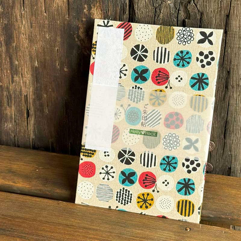 大判サイズ 御朱印帳 北欧の蝶（ スモーキーブルー / キナリ ） ホリーホック ネコポス送料無料 御集印帳 ご朱印帳 大判 かわいい おしゃれ カバー別売り 納経帳 御城印帳 旅行 寺社巡り note-l-1097