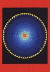 タンカのポスタ Enlightment / マンダラ 仏画 曼陀羅 インド 本 印刷物 ステッカー ポストカード ポスター