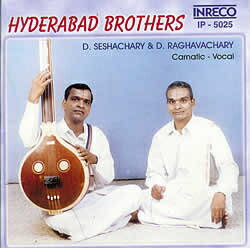 Hyderabad Brothers Carnatic Vocal / INRECO インド古典声楽 インド音楽CD ボーカル 民族音楽