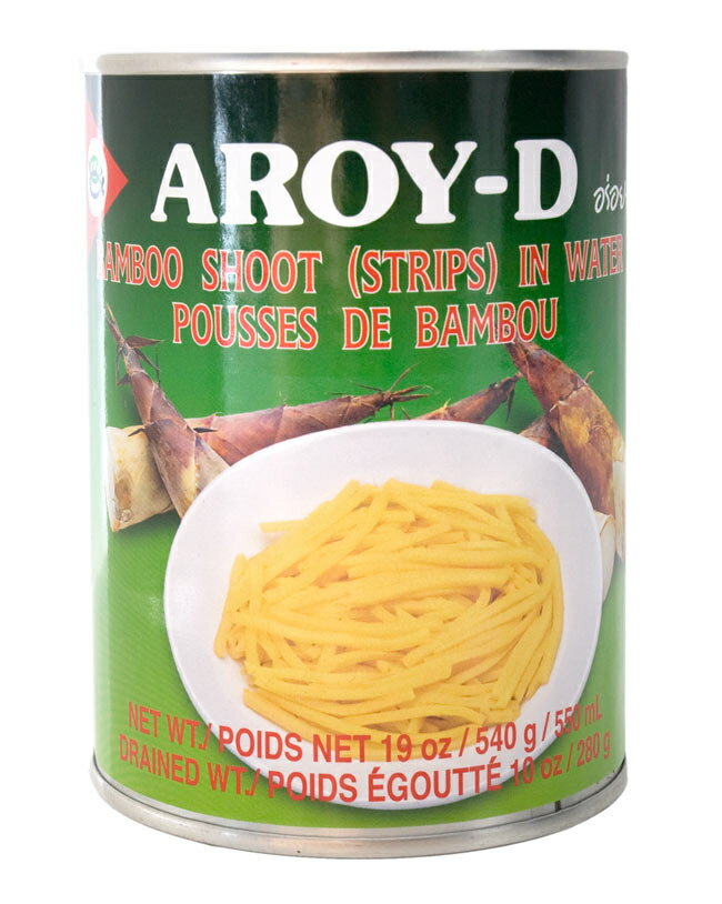 竹の子の水煮 細切り缶 540g / 缶詰 中華 AROY D(アロイディー) ピクルス カットフルーツ（野菜） ビン詰食材 アチャール アジアン食品 エスニック食材のサムネイル