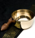 シンプルシンギングボウル 約10.5cm / シンギングボール Singing Bowl ネパール 楽器 打楽器 民族楽器 全部 仏教 瞑想 インド楽器 エスニ...