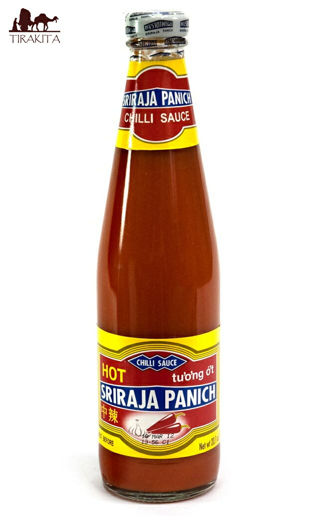 チリソース シラジャ 瓶 Lサイズ ミディアム ホット 570g］ / タイ料理 SRIRAJA ドレッシング その他調..