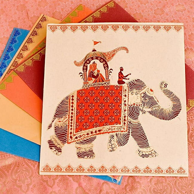 期間限定SuperSale割引 インドの封筒 【大】VISHAL / 書類 Chimanlals チマンラール チマンラールのレターセット 便箋 メッセージカー...