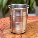 ステンレスのチャイカップ 直径:約7cm 高さ:8.5cm / コップ グラス コースター ラッシー マグカップ コーヒー インド アジアン食品 エスニック食材