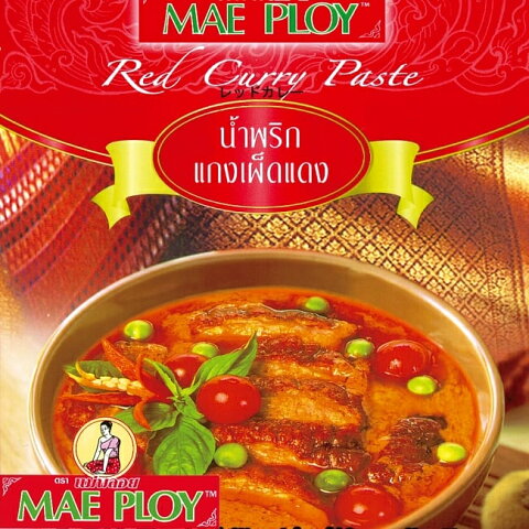 レッドカレーペースト 50g 〔MAE PLOY〕 / タイ料理 タイカレー 料理の素 PLOY（メープロイ） ココナッツ エスニック料理 ココナッツオイル アジアン食品 エスニック食材