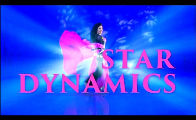 Star Dynamics Belly Dance Turns and Traveling Steps with Vanessa DVD StratoStream / レビューでタイカレープレゼント あす楽