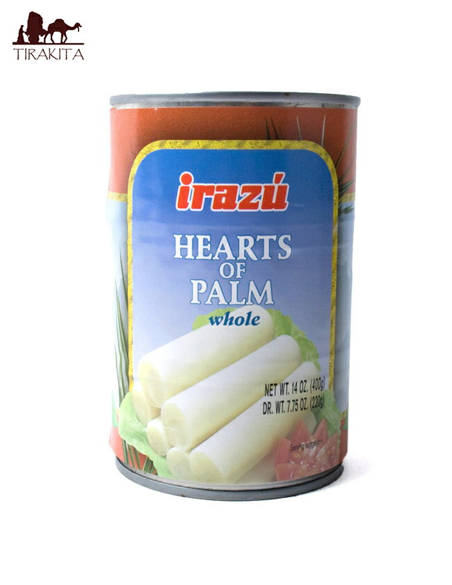 椰子の芽 パルミット Hearts of Palm  / フランス料理 中南米料理 コスタリカ Irazu(イラズ) ベリーズ 食品 食材 アジアン食品 エスニック食材