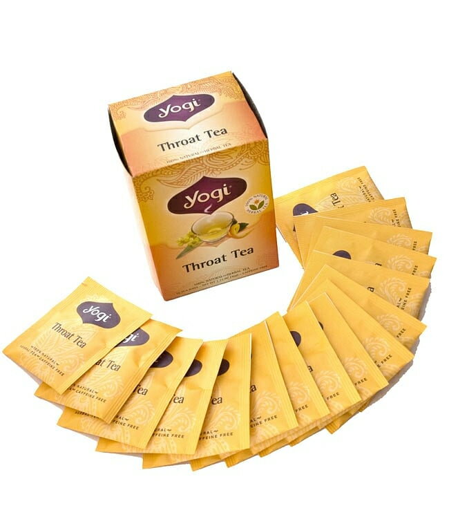 スロートティー Throat Tea【Yogi tea ヨギティー】 / ハーブティー オーガニック ヨガ スロートコンフォート ティーバック アジアン食品 エスニック食材