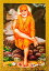 金の神様ポストカード サイババ / ゴールド インド神様 本 印刷物 ステッカー ポスター